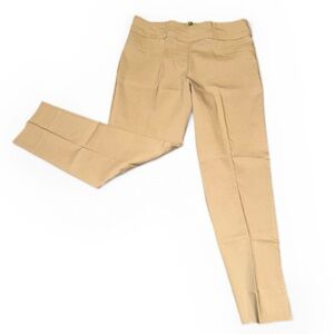 Renuar Grey Pull On Straight Leg Pants